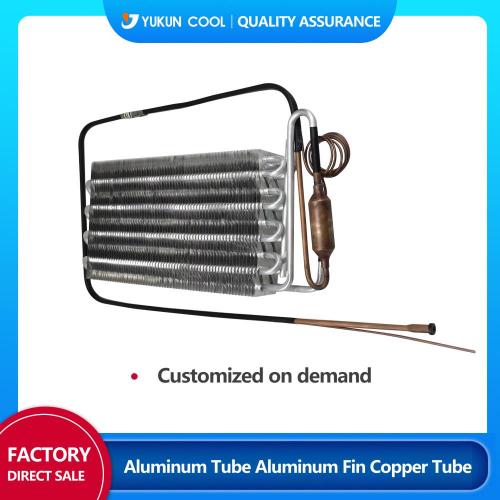 Copper tube finned evaporator for refrigeration condensing for Sale, Offer Copper tube finned evaporator for refrigeration condensing