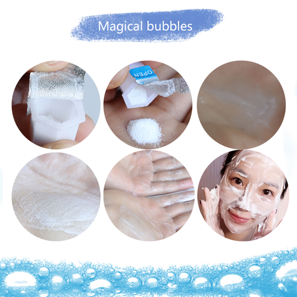 10/20pcs Blackhead Exfoliating Shrink Face Cleansing Enzyme Cleansing Powder Remove Pores Moisturizing Whitening Facial Cleanser