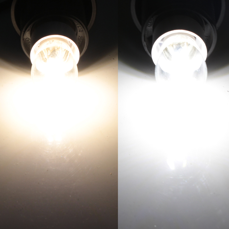 ampoule led e14 12 24 volt 2W T26 corn bulb light transparent shell 12v 24v 220v E 14 Cooker Hood Refrigerator Microwave lamp