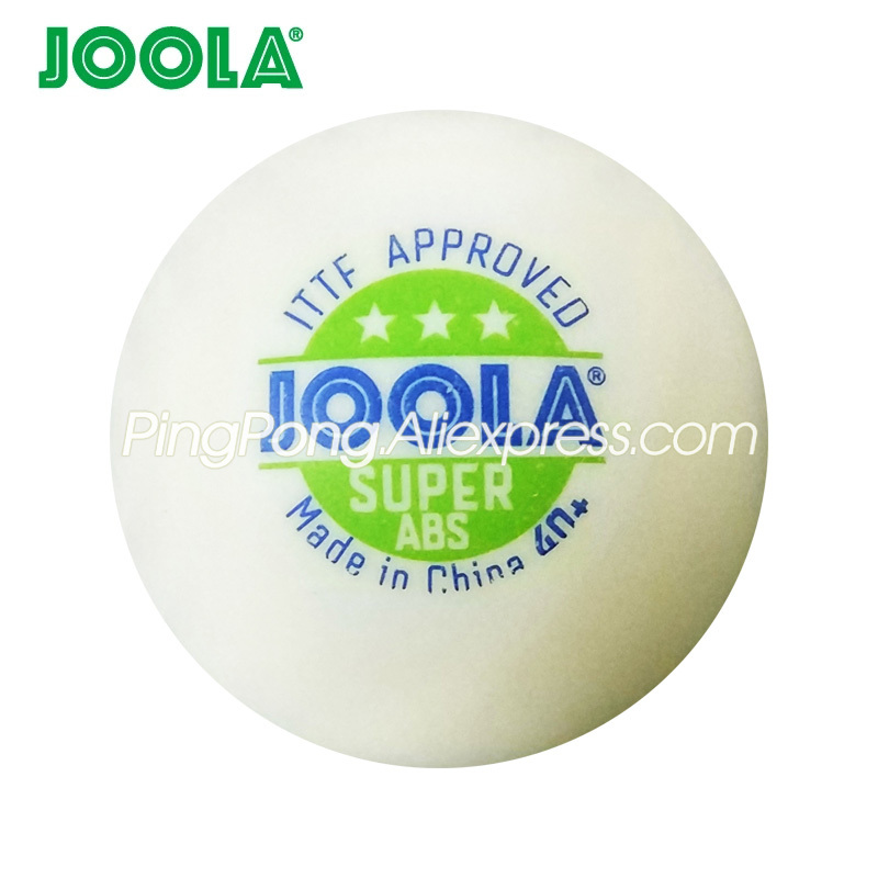 12 Balls JOOLA SUPER ABS 3-Star Table Tennis Ball ITTF Approved Plastic 40+ JOOLA 3 STAR Ping Pong Balls