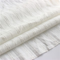 White Cloth Cotton Jacquard Fabric Pastoral Small Fresh Shirt Skirt Fabric Wear DF01
