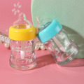 5pcs/lot 7ml Milk Baby Bottle Plastic Lipgloss Empty Tube Cosmetic Novelty Nipple Lip Gloss Packaging Container Sample Bottle