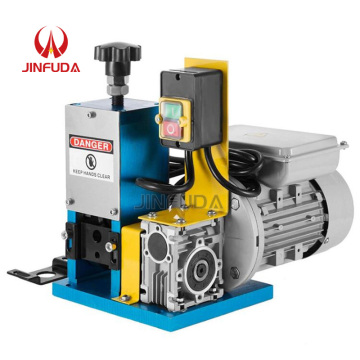 Small electric stripping machine horizontal stripping machine with motor scrap copper wire stripping machine old cable aluminum