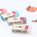 2pcs/lot 2B Drawing Soft Durable Cube Cute Kawaii Jelly Colored Pencil Rubber Erasers For School Kids Student Stationery