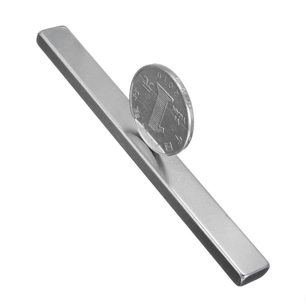 1 Pcs N50 Rectangular Magnet Bar Neodymium Long Magnet Strip Home DIY Tool Magnetic Material Home Improvement 100x10x5MM