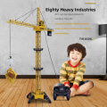 NEW Remote Control Excavator 2.4G 6CH Tower Crane 8054E RC Engineering Toys Different Height Crane Tower Toys For Boys Gift