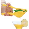 Manual Juicer Lemon Lime Squeezer Metal Juicer Citrus Squeezer Press Professional Hand Juicer Kitchen Tool(2-in-1)