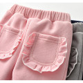 Winter Girls Pant Thicken 2020 Kids Baby Warm Leggings Sweet Girl Snowsuit Plus Velvet Cotton Trousers Children's Clothing