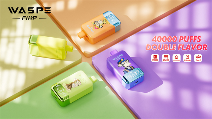 Waspe Fihp 40000 Puffs Double Flavor  (1)