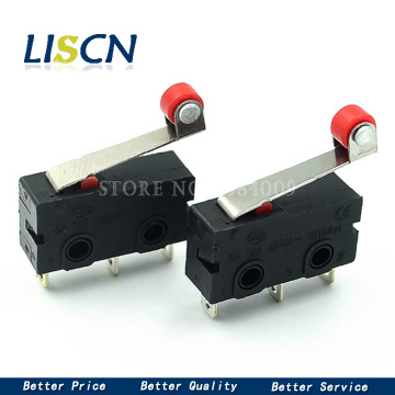 5pcs New Micro Roller Lever Arm Normally Open Close Limit Switch KW12-3 KW11-N