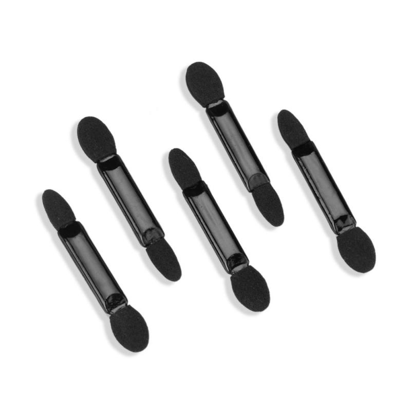 New 10pcs Double-Head Sponge Eye Shadow Eyeliner Brush Applicator Beauty Eye Makeup Tools Foundation Makeup Brushes Tools Set