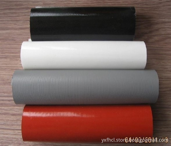 fire resistance silicone rubber coated fabric