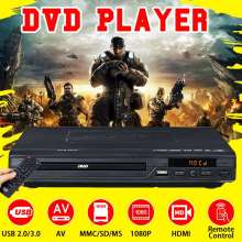 1080P Full HD USB HDMI DVD Player LED Display Multimedia Digital DVD Support HDMI CD SVCD VCD MP3 Function With Remote Control