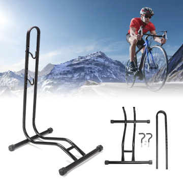 Steady Mountain Bike Rack Parking Holder Bicycle Coated Steel Display Floor Rack L-type Repair Stand Holder Accessories