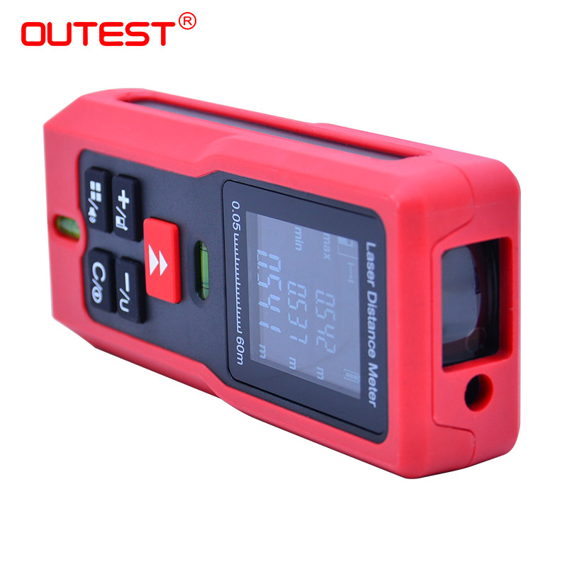 Handheld laser mesure tape Laser Rangefinder OUTEST Laser Distance Meter Build Measure Device Ruler Test Tool