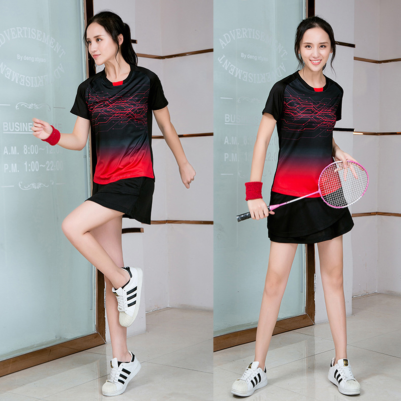 New 2020 Badminton t-shirts Men/Women ,golf shirt Tennis shirts ,table tennis t-shirt ,Quick dry sports shorts t-shirts 9909