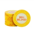 3 Pcs/Set Premium Ceramic Dealer Set Poker Chips Gambling Banker Chip Big & Small Blind