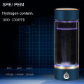 SPE/ PEM Rich Hydrogen Water Generator Electrolysis Energy Hydrogen-rich Antioxidant ORP H2 Water Ionizer PP Healthy Bottle cup