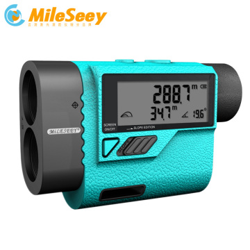 Mileseey PF3S Golf Laser Rangefinder Telescope 600m Laser Distance Meter Golf hunting Laser Range Finder with Flag-Lock, Speed