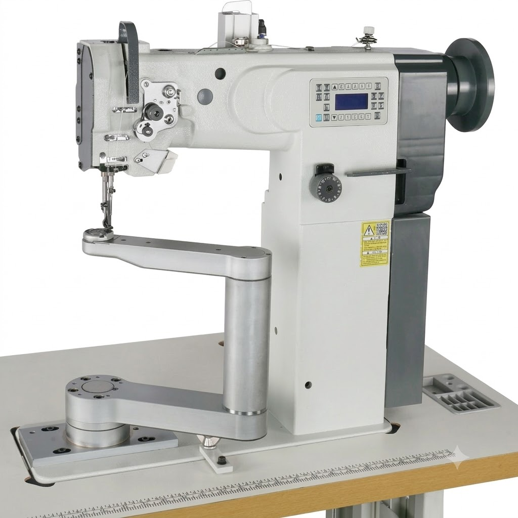 8365D1R-AQ U-shape Rotating Arm Sewing Machine,360 Degree Direct Drive Handbag Making Industrial Sewing Machine (1)