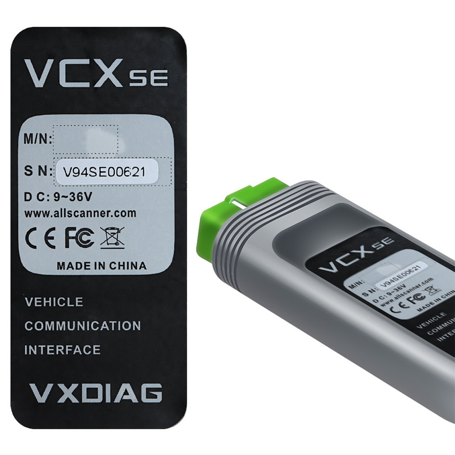 VXDIAG VCX SE For JLR Car Diagnostic Tool OBDII Scanner for Jaguar/Land Rover Multi-language Support Year 2007-2019