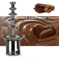 Free shipping hot sale chocolate fountain/ 5 layer chocolate fountain