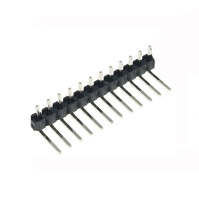 2.54mm Single Row Angle standard shape Pin Header Board to Board Connectors