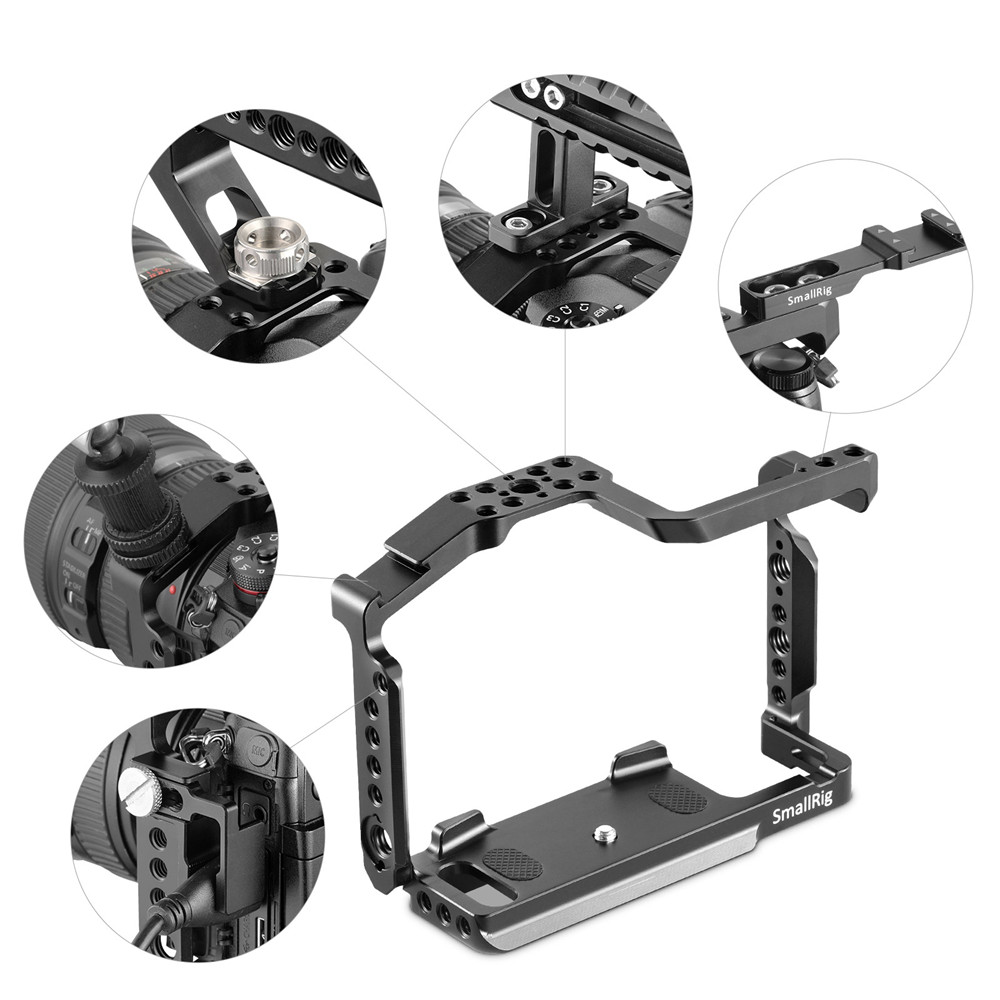 SmallRig For Panasonic Lumix G9 Protective Cage With Side Nato Rail - 2125