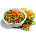 Steaming Frozen Mixed Vegetables