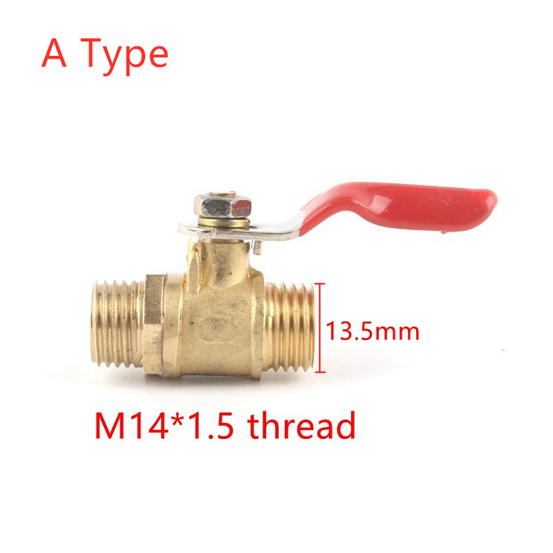 Copper Agriculture Machine Garden Water Connectors Medicated Plunger Pump Garden Sprayer 14mm Ball Valve Switch Wire Connector