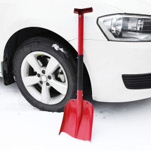 Enhanced XL Aluminum Alloy Telescopic Snow Shovel Portable Shovel With Cutter Saw Car Snow Ice Scraper for Breaking Sawing Ice