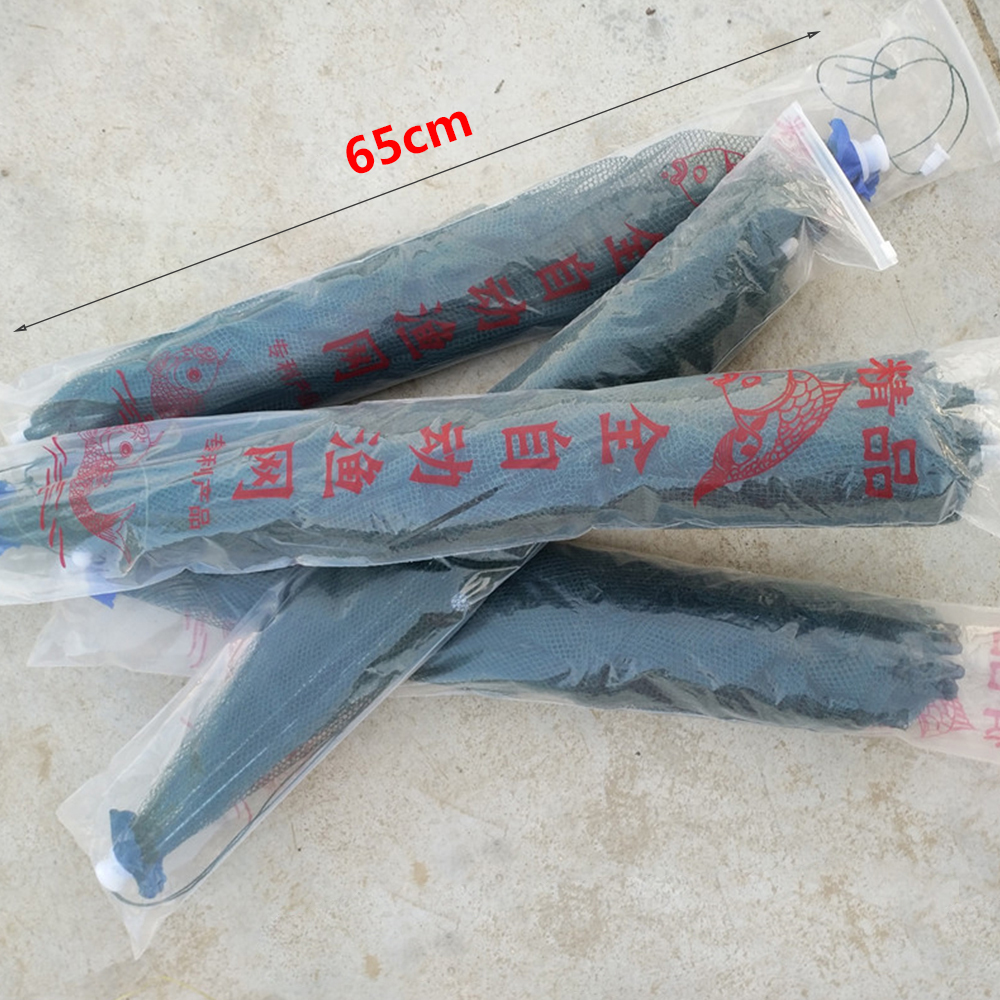 4/6/8/12Holes Automatic Fishing Net Shrimp Cage Folded Portable Crayfish Catcher Shrimp Baits Trap Cages Mesh Fish Accessories