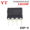 10PCS LM358P DIP8 LM358 DIP LM358N Operational amplifier