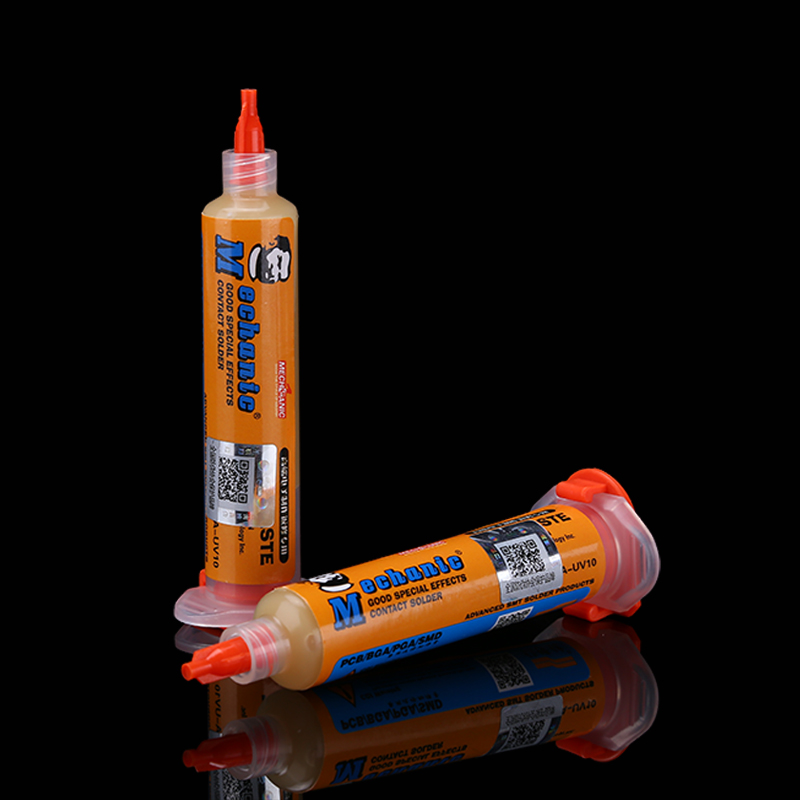 MECHANIC RMA-UV10 10cc Syringe Solder Paste Cream Soldering Flux For PCB/BGA/PGA/SMD Soldering Welding Repair Rework