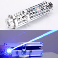 Most Powerful 450nm Blue Light Laser Pointer Pen Strong Beam Focus Cigarette Lighter Flashlight Burn Dry Wood Hunting