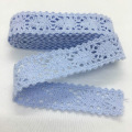 2Yards 2-6cm Crocheted Webbing Cotton Lace Trims for Handmade DIY Sewing Garments Accessories Wedding Deco Gift Floral Packing
