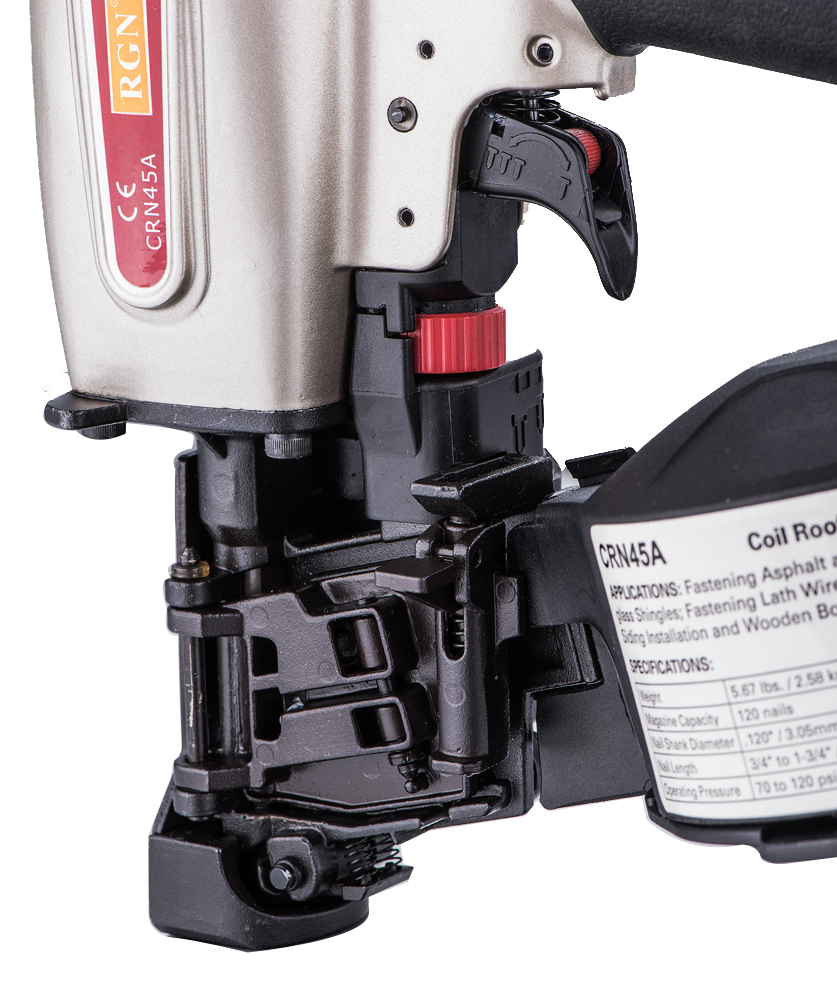 High Quality AIR COIL ROOFING NAILER GUN CRN45A Pneumatic Nailer