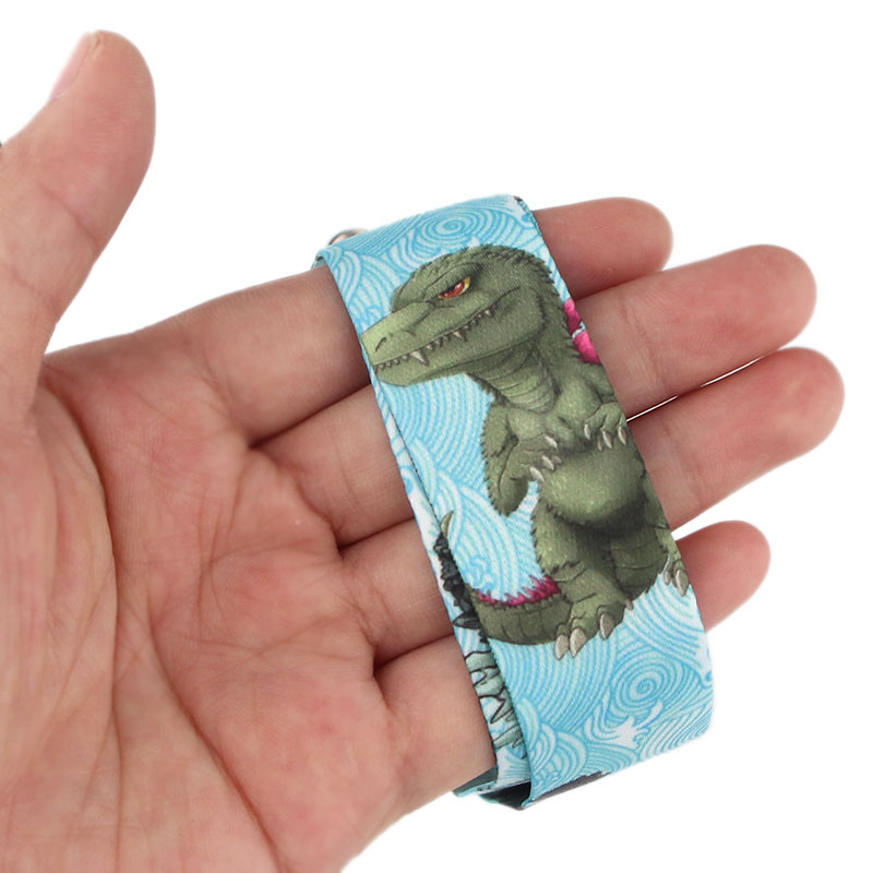 Cartoon dinosaur animal Neck Strap Lanyard Key Card Identification Gym Mobile Phone Straps USB Badge Holder for kids E0763