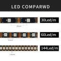 WS2815 led strip tape (WS2813 WS2812B upgrade) Smart led strip light 1m/2m/3m/4m/5m DC12V Addressable Dual-signal RGB Led Strip