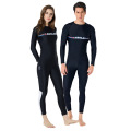 SABOLAY 2019 New Men Women Rash Guard Long Sleeve Swimsuit Split Quick Dry Sunscreen UV UPF50+ Snorkeling Rashguard Surf Set