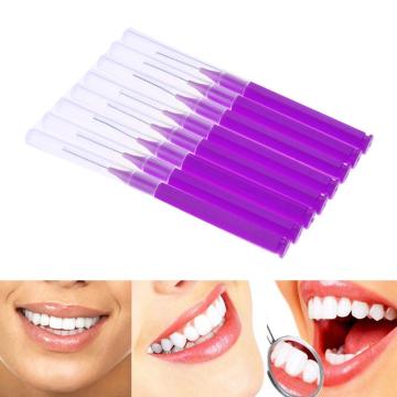 8pcs Tooth Floss Oral Hygiene Dental Floss Soft Plastic Interdental Brush Toothpick Healthy for Teeth Cleaning Oral Care