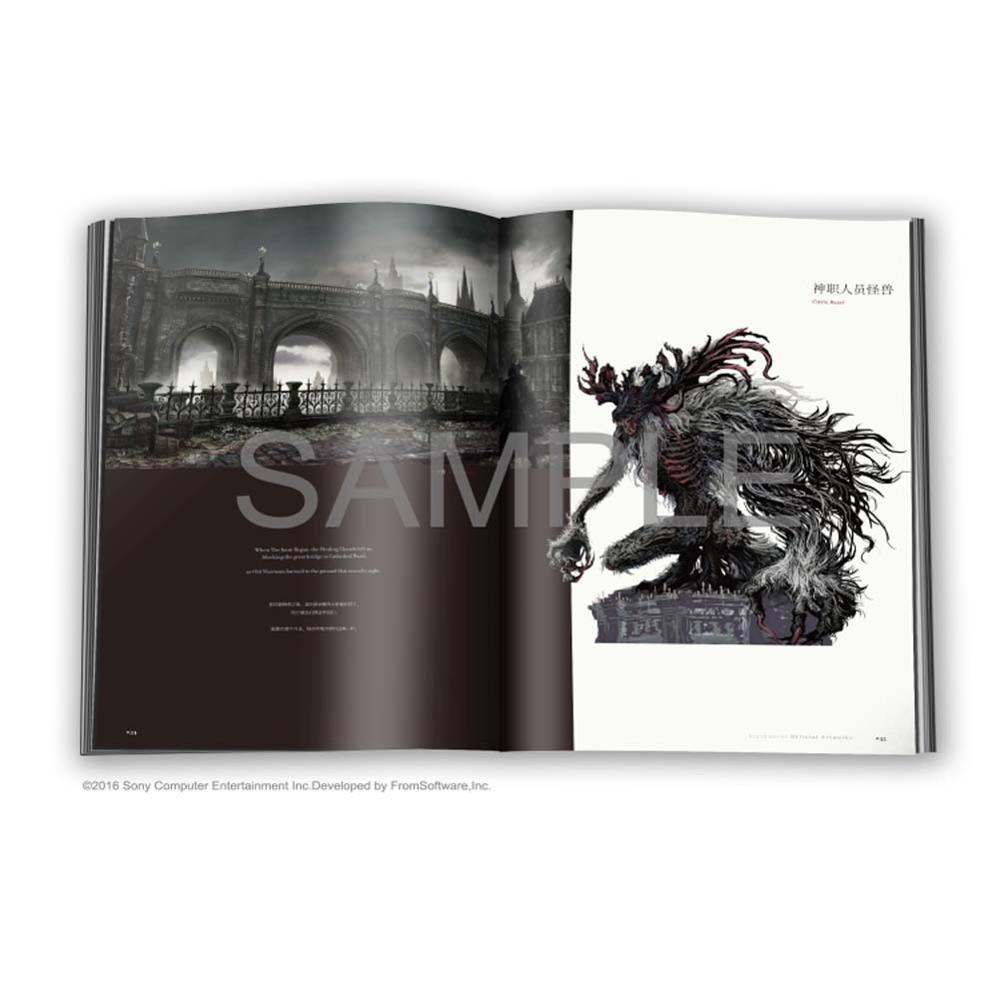 1 Book/Pc Bloodborne Official Art Collection Book & Art Album