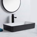 Simple Platform Basin Oval Square Ceramic Hand Washing Sink Art Basin Wash Basin Wash Basin Balcony Bathroom Sinks