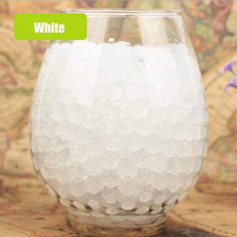 1 set / 10000 pcs plant nutrition beads growing in pearl-like crystal soil magical hydrogel jelly balls home decoration