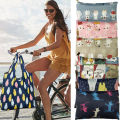 Foldable Shopping Bag 58x68cm New Women's Foldaway Shopper Bag Ladies Reusable Shopping Bag Eco Tote Bag
