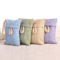 No Leakage Air Purifying Odor Absorber Cotton Twine Bamboo Charcoal Button Hanging Bag Freshener Pouch Practical Living Room 1pc