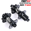 MICRO SPLINE Hub Bicycle hubs DEORE XT M8100 M7100 M6100 hubs 12s Hubs 32H 135x10mm 100x9mm MTB Bike 12 speed hubs FASTACE DA201