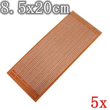 5pcs 8.5x20cm/ 3.34