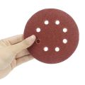 60PCS 5 Inch Sanding Discs Sandpaper Assorted 60 80 120 180 240 320 Grits For Power Ran Track Sanders