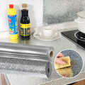 Kitchen Oil-Proof Stickers Aluminum Foil Stove Cabinet Refurbishment Stickers Waterproof Diy Wallpaper Home Decoration